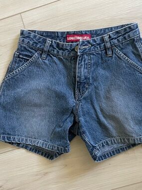 Vintage 90s Unionbay Denim Shorts High Rise Jean Shorts Size 0